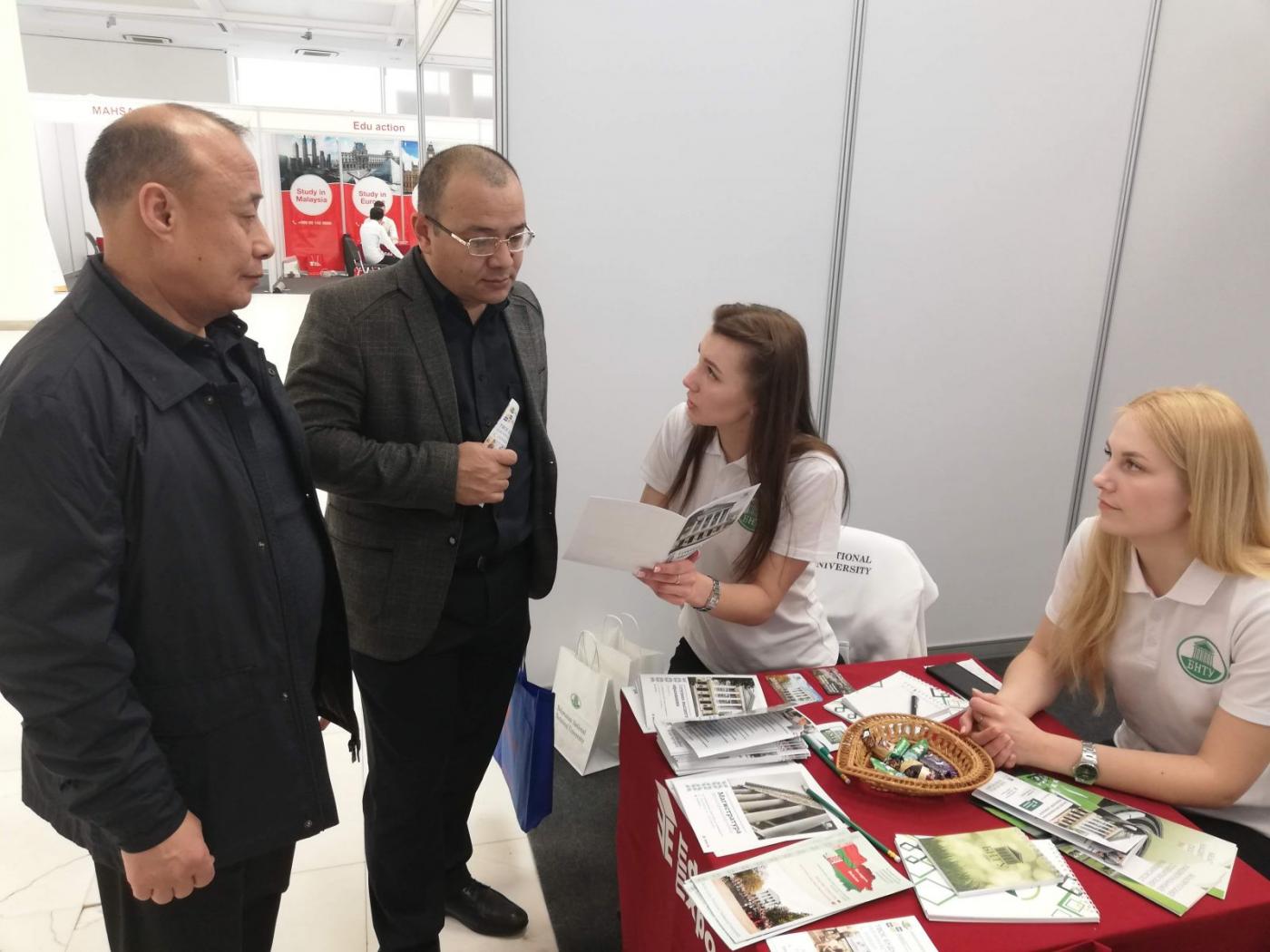 Делегация БНТУ в Узбекистане 